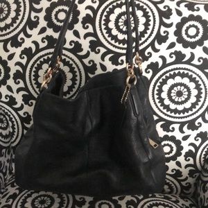 Black and Gold Coach purse